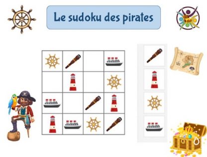 jeu gratuit de sudoku des pirates