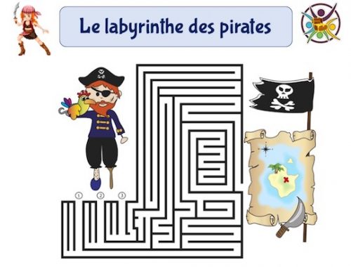 jeu gratuit à imprimer de labyrinthe des pirates