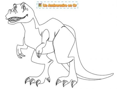 Coloriage Dinosaure Pour Enfants Dessin Dinosaure à imprimer