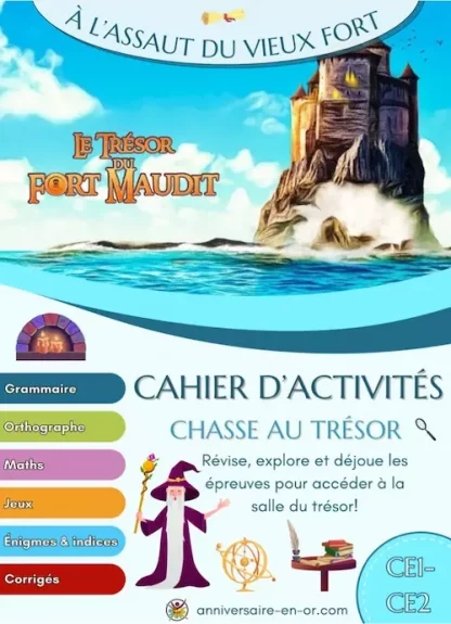 Cahier de vacances à imprimer CE1-CE2
