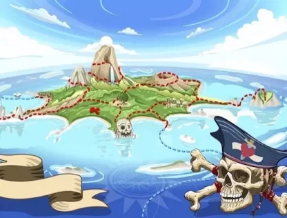 Chasse au trésor Pirate à imprimer