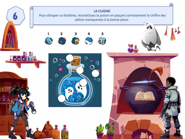 Chasse aux Fantômes pour enfants