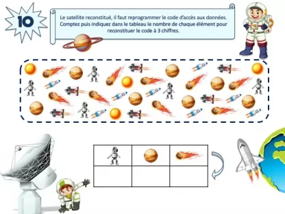 code du jeu d'enquête dans l'espace