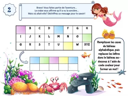 Énigme chasse au trésor Sirène