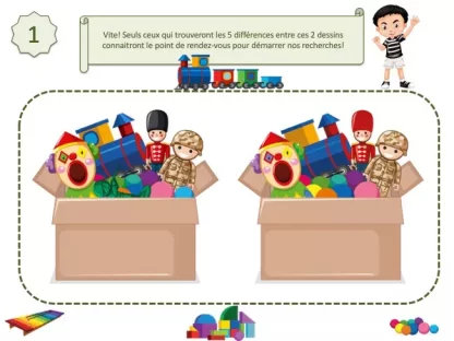 énigme enfant pour enquête policière à la maternelle