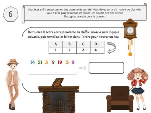 Escape game Détective - Secret du vieux manoir - Un Anniversaire en Or