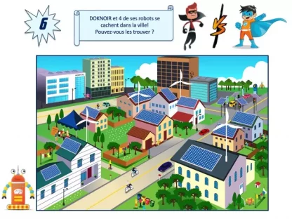 Kit d'animation pour jeu anniversaire de super-héros