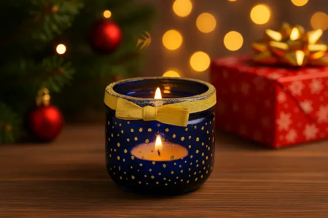 Comment fabriquer un photophore de Noël