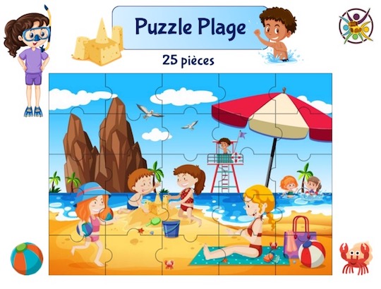 Puzzle pour enfant à partir de 3 ans - Trésors d'enfance