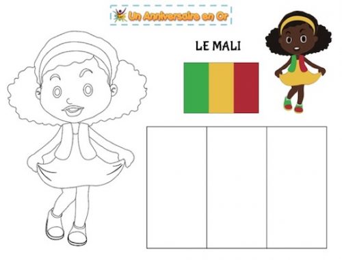 coloriage Mali