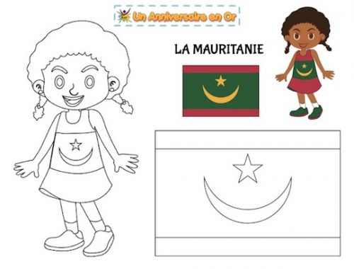 coloriage Mauritanie