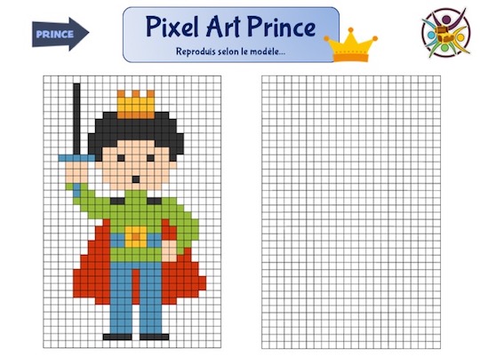 Pixel art Prince
