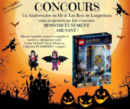 Jeu concours Halloween - Un Anniversaire en Or