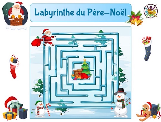 Le labyrinthe du Père-Noël