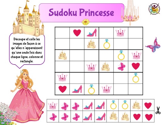 sudoku princesse
