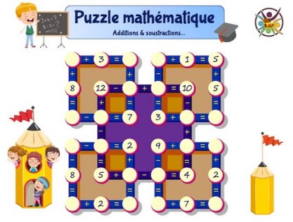 Puzzle mathématique