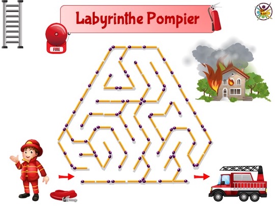 Labyrinthe pompier