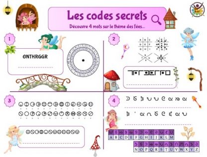 codes secrets fée