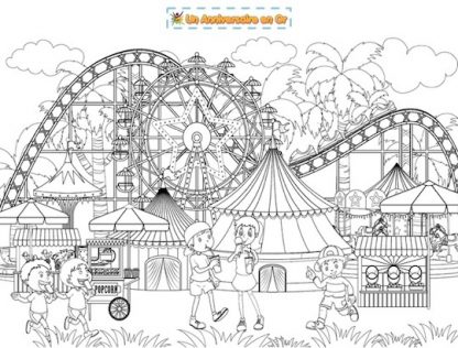 coloriage Fun Park