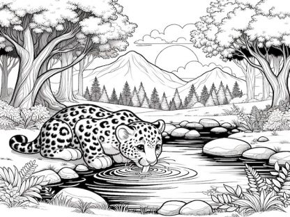 20 coloriages animaux sauvages