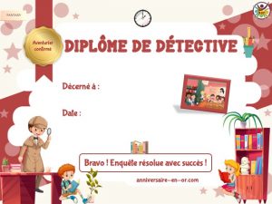 Enquête bibliothèque 8 et 9 ans | Jeu enquête PDF - Un Anniversaire en Or
