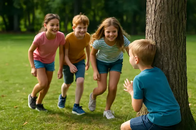 Le cache-cache à l’envers : une variante originale pour enfants