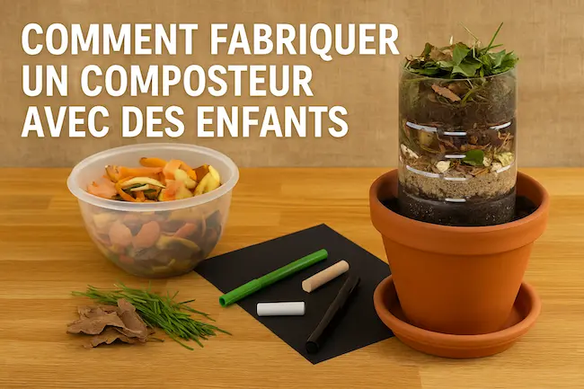 Comment fabriquer un composteur avec des enfants ?