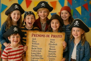 Idées de prénoms de pirates