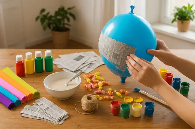 Comment fabriquer une piñata facilement pour enfants