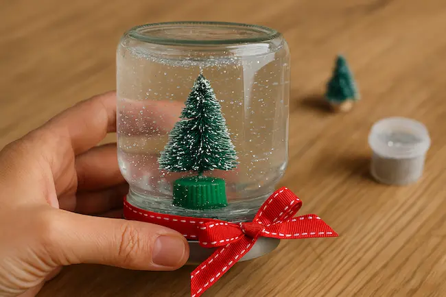Fabriquer une boule à neige maison : DIY facile et magique pour Noël