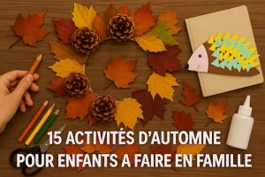 Activités d’automne pour enfants – sorties, jeux et bricolages en famille