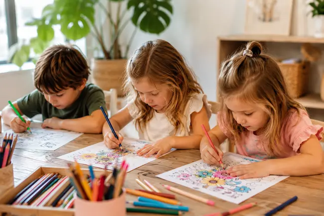 activité de coloriage