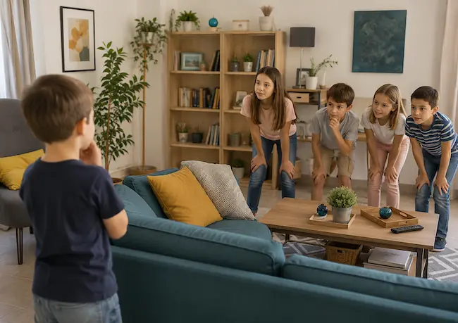Jeu des différences : règle et idée d'animation enfant
