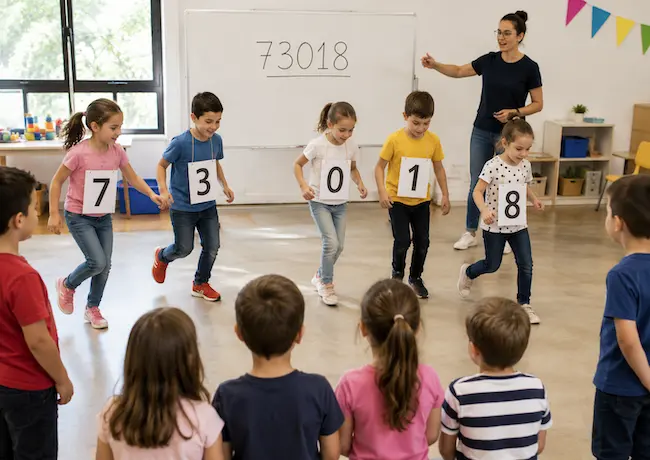 Le bon ordre : jeu éducatif de rapidité pour enfants