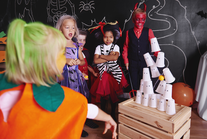 chamboule-tout Halloween