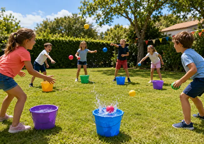 Jeu de la balle éclaboussante : règles et variantes