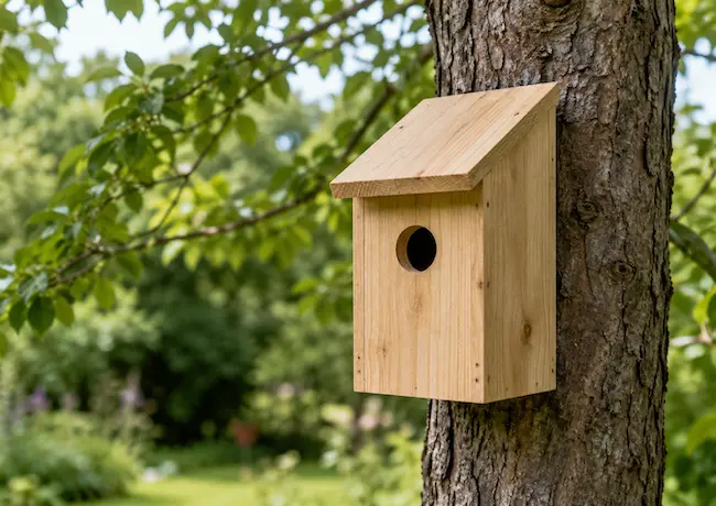 Fabriquer un nichoir à oiseaux : activité nature enfant