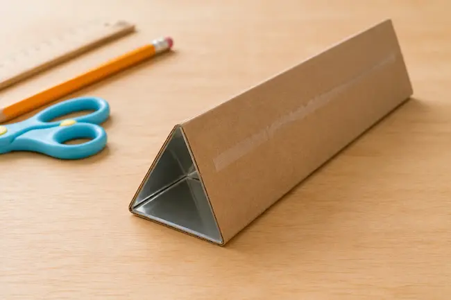 Prisme triangulaire réfléchissant pour kaléidoscope maison